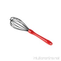 Natural Home Molded Bamboo Silicone Whisk  12-Inch  Red - B00GGGX6OY